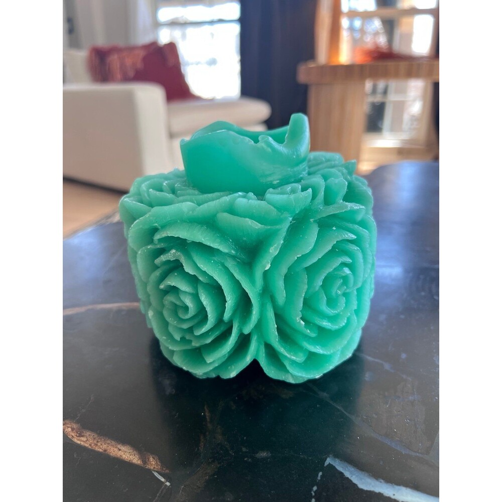 Chic Boho Blooming Zen Space Aroma Bay Green Candle 5hrs burned much more life